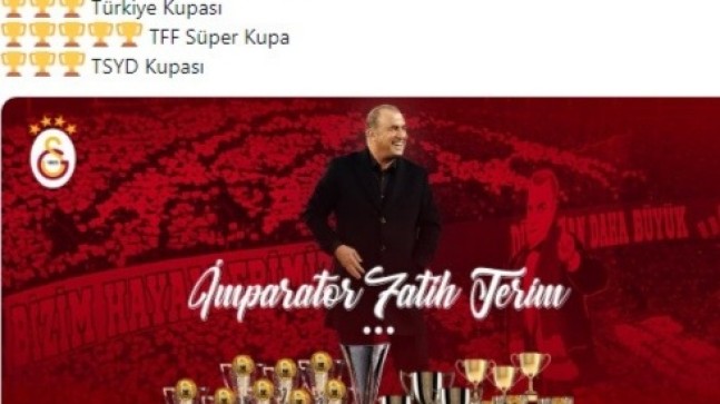 Galatasaray, Terim’in sicilini açıkladı