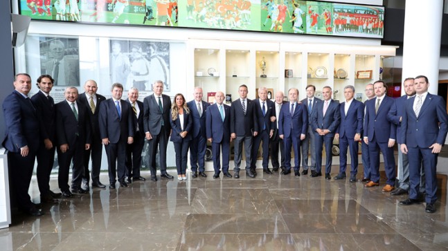 Ali Koç ve ekibinden TFF ziyareti