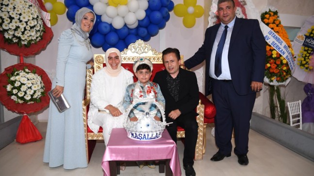 Başkan Yazıcı, Eymen’in kirvesi oldu