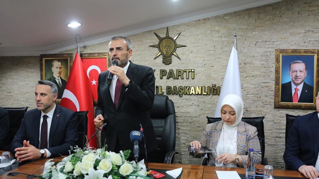 Mahir Ünal, “olmak” için değil, “yapmak” için iktidara geldik”