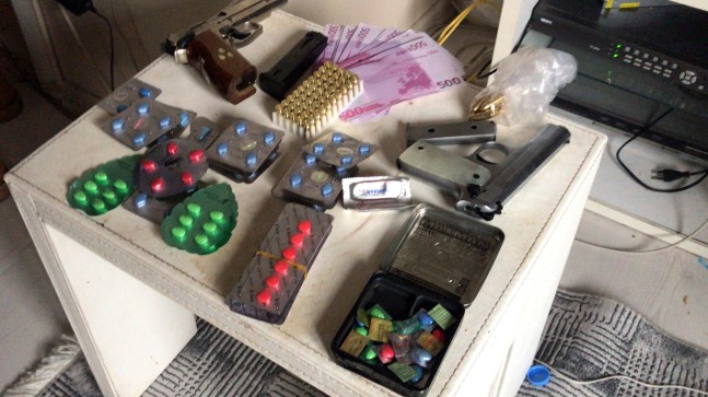 Şişli’de narkotik operasyonu