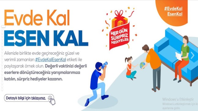 Esenler’de evde kalanlara sürpriz