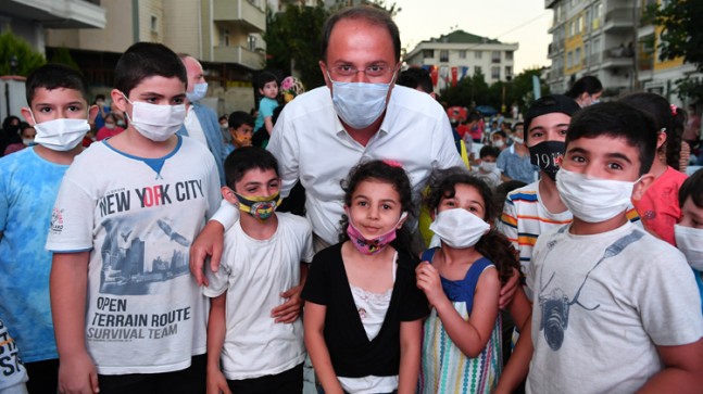 Başkan Çalık, çocuklarla buluştu