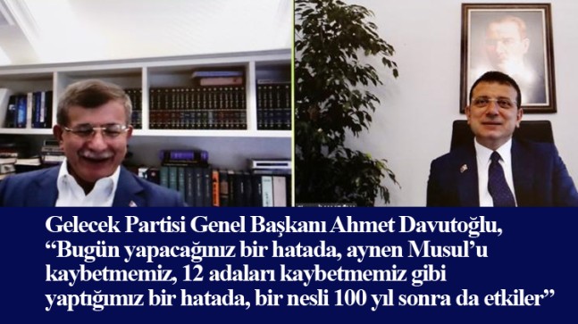 Davutoğlu da Kanal İstanbul’a karşı