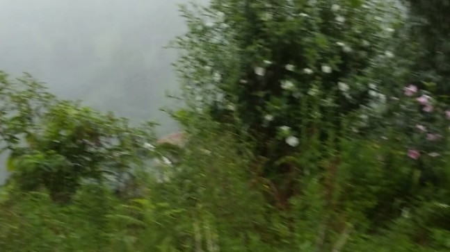 Yağmurun sesi ayrı bir huzur veriyor