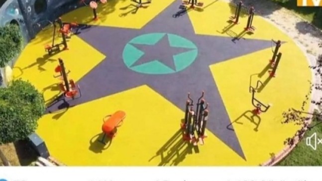 CHP’li Küçükçekmece Belediyesi YPG-PKK paçavrasını parka döşedi (!)