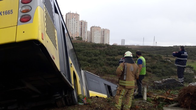 Yine bir İETT otobüs kazası