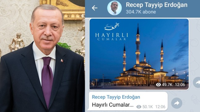 Erdoğan’dan millete Cumaa mesajı
