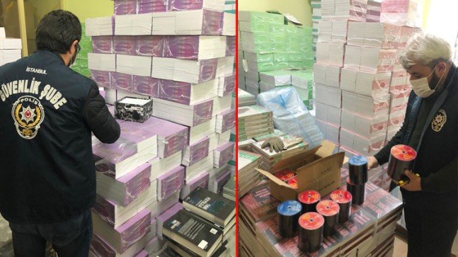 İstanbul’da korsan kitap operasyonu