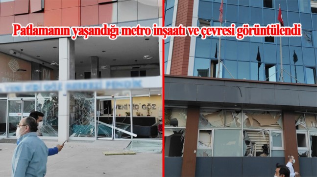 Pendik’te metro inşaatında patlama