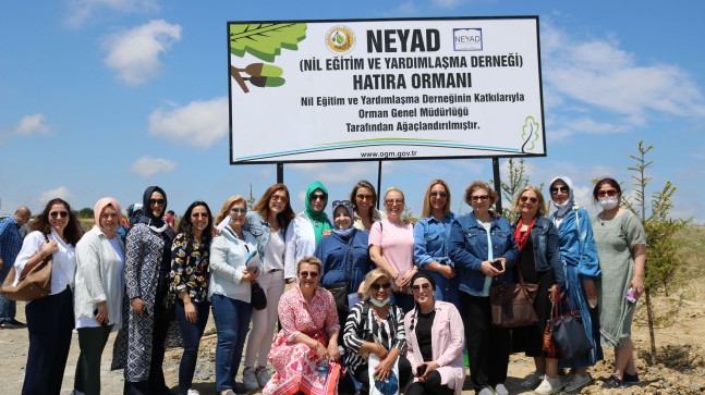 NEYAD Hatıra Ormanı’na fidanlar dikildi