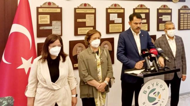 Bakan Kurum, “Marmara Denizi’ni en kısa zamanda eski haline getireceğiz”