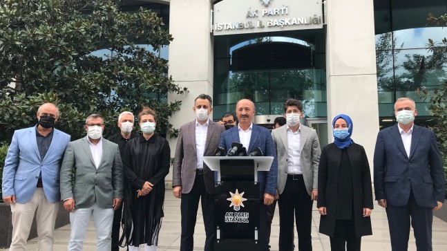 AK Parti İl Başkanlığı’ndan İBB’nin Hayvan Barınağı’nda ölü bulunan hayvanlarla ilgili basın açıklaması