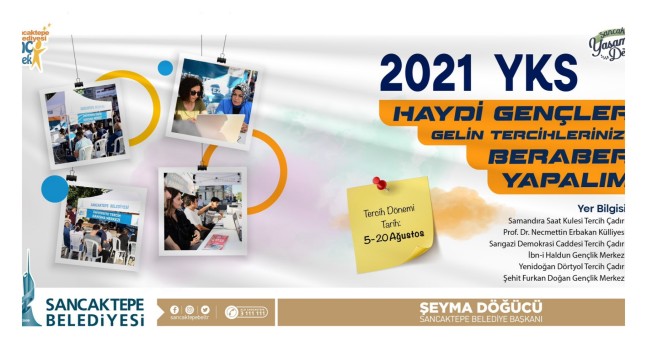 Sancaktepe Belediyesi’nden YKS tercihleri için öğrencilere destek