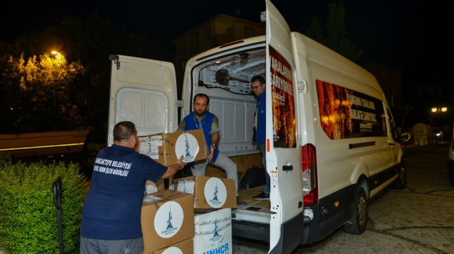 AK Parti’li İstanbul ilçe belediyeleri yangın bölgelerinde