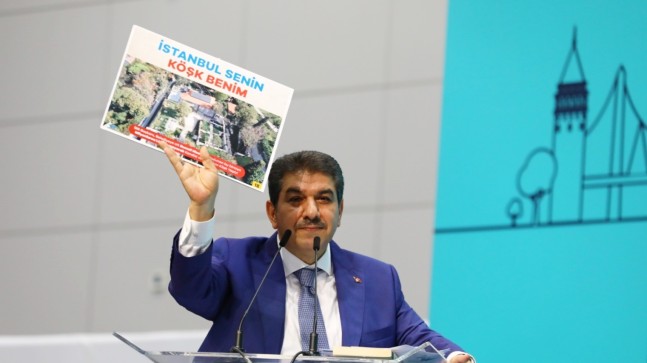 Göksu’dan İmamoğlu’na “Şehitliğe köşkü yaparken kime sordunuz?” sorusu…