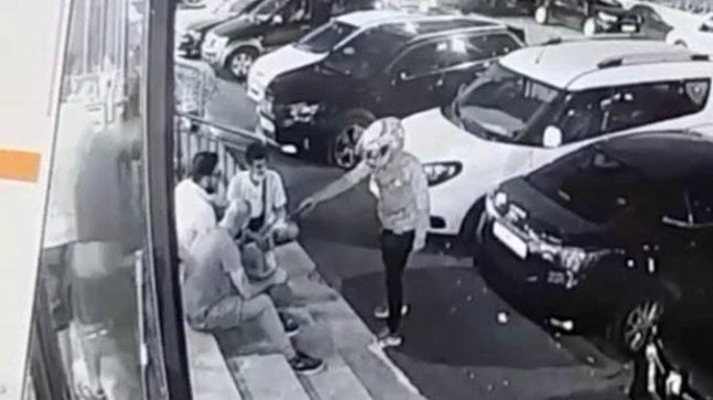 Bacağından vurdu ve kaçtı!