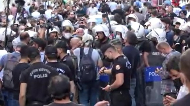 Polis HDP’lilere izin vermedi