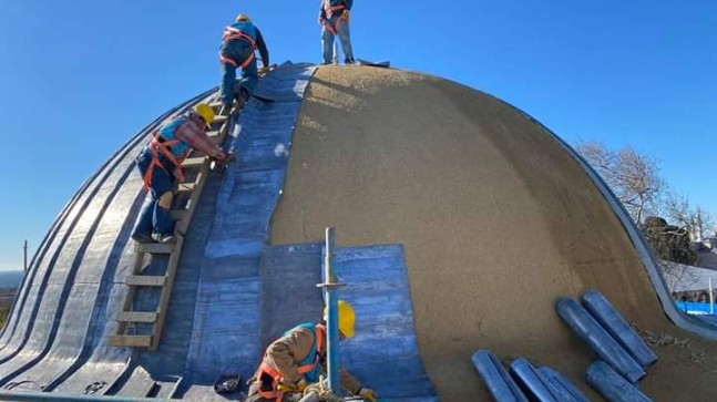 Fatih Köşkü, Cumhuriyetin ilk yıllarında kubbesine yapılan bin 500 ton betondan kurtarıldı