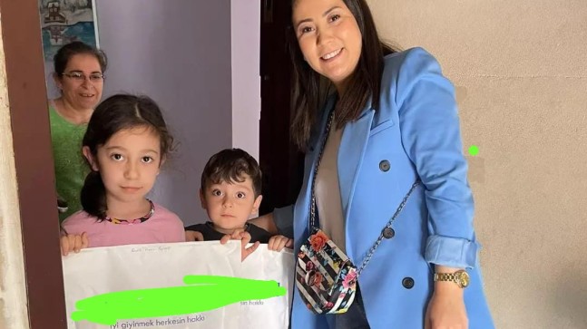 Bayram öncesi çocukları sevindirdiler