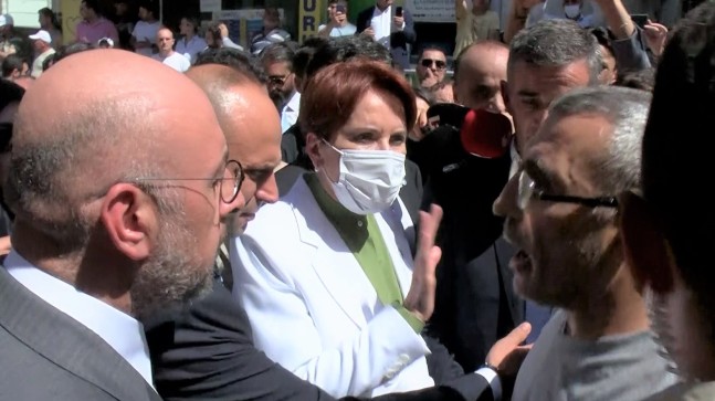 Meral Akşener, vatandaşa bağırdı!
