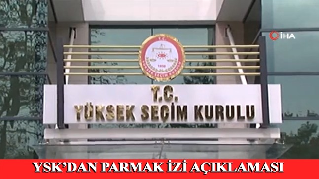 YSK’dan parmak boyası kararı