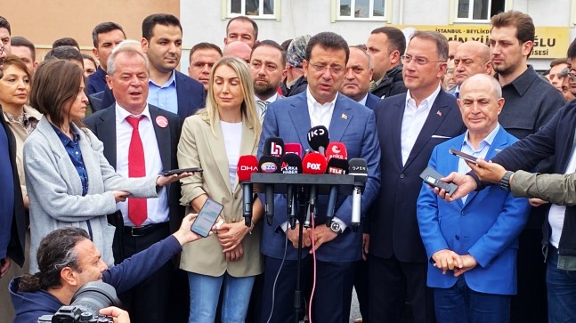 İBB Başkanı Ekrem İmamoğlu’nun yüzünden düşen bin parça