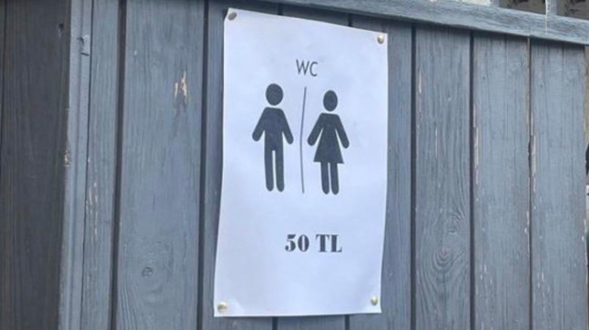 Tatil yeri Çeşme’de kenef 50 TL!