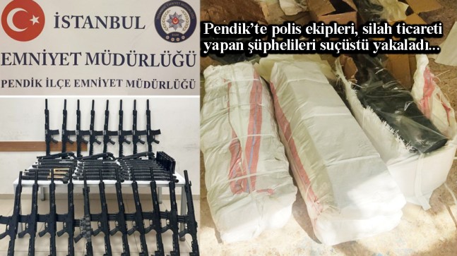 Pendik’te silah ticareti operasyonu