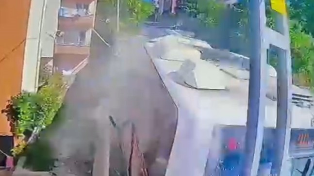 Yine bir İETT otobüsü ve yine bir kaza