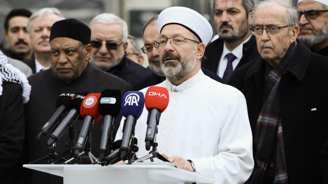 Diyanet İşleri Başkanı Erbaş: “Zulmü durdurmak Müslüman’ın vicdani görevidir”