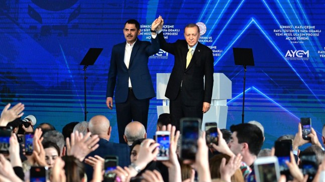 Murat Kurum “İstanbul’u yerli ve milli ulaşım ağlarıyla örmeye devam ediyoruz”