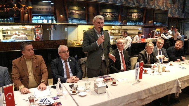 Kadem Ekşi, MARMAS yöneticileri ve üyeleri ile biraraya geldi