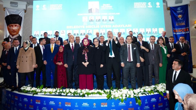 Ümraniye Belediyesi yeni dönem meclis üyesi adayları tanıtıldı