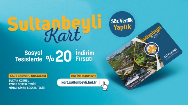 Başkan Tombaş, koltuğa oturur oturmaz “Sultanbeyli Kart” sözünü yerine getirdi