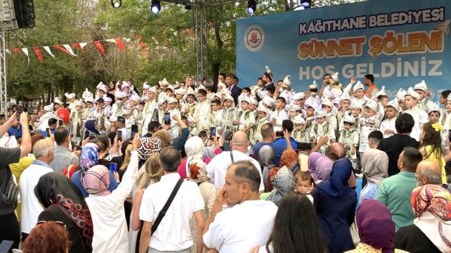 Kağıthane’de bin çocuk sünnet oldu