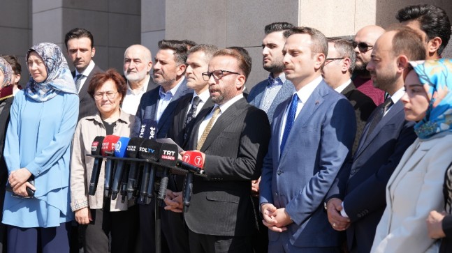 AK Parti İstanbul, CHP’li Özgür Özel hakkında suç duyurusunda bulundu