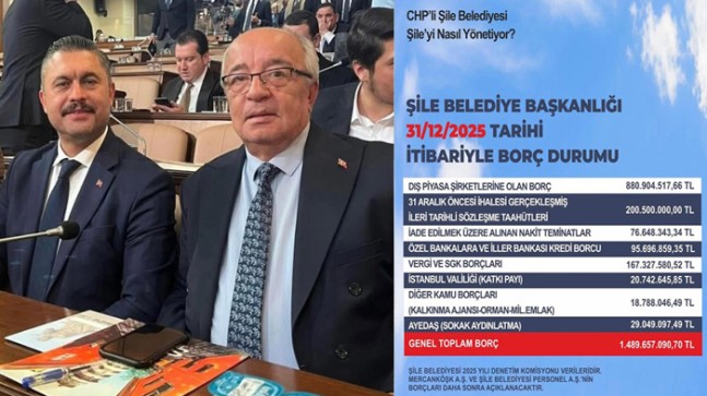 Şile Belediyesi borç batağında