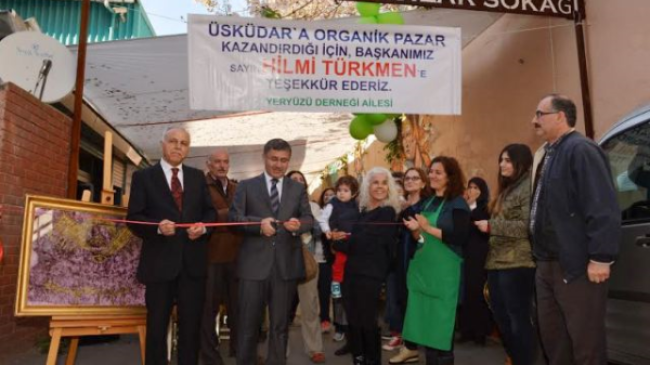 Üsküdar’da ekolojik pazar