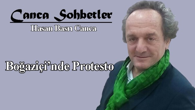 Boğaziçi’nde Protesto