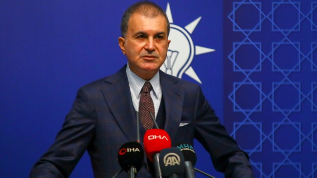 Ömer Çelik, “Kılıçdaroğlu, terör örgütlerine söyleyemediği sözleri Cumhurbaşkanımıza ve gazi meclisimize söylemektedir”