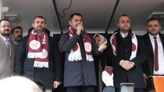 Murat Kurum: “Yarı zamanlı belediyecilik yapanlara İstanbul 31 Mart’ta gereken cevabı verecek”