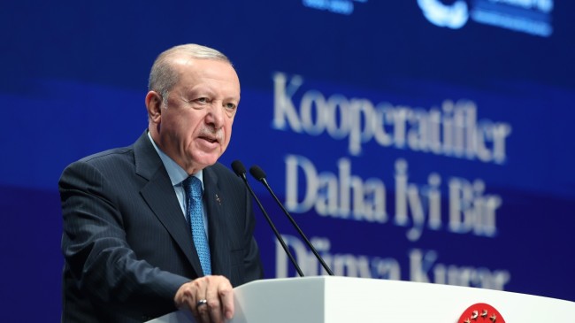 Cumhurbaşkanı Erdoğan: “Kooperatiflerimize toplam 3 milyar liralık kredi imkanı sunacağız”   