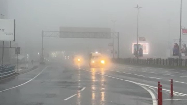 İstanbul güne sisle başladı