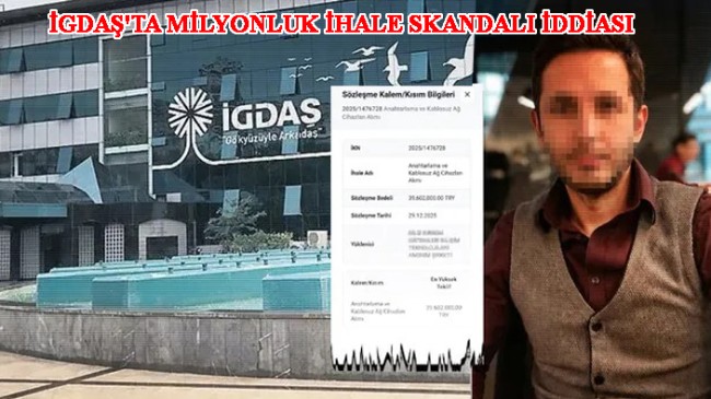 İGDAŞ’ta büyük ihale skandalı iddiası!