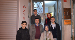 Sezai Karakoç’a öğrencilerden ziyaret
