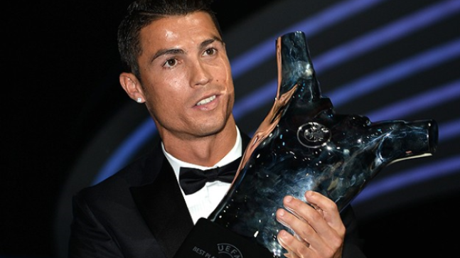 Ronaldo Avrupa’da yılın futbolcusu seçildi