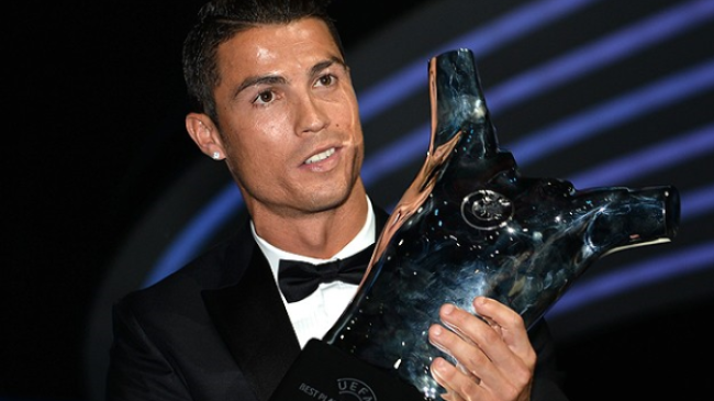 Ronaldo Avrupa’da yılın futbolcusu seçildi