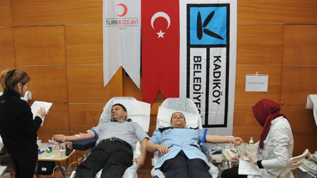 Kadıköy Belediyesi’nde kan kampanyası