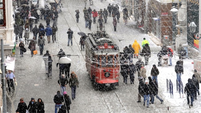 İstanbullara kar uyarısı